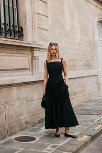 Black Dresses: Star Midi Dress