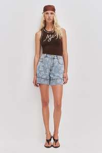 Aje Denim: Cary Denim Short