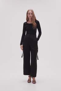 Pants: Escapade Ribbon Utility Pant