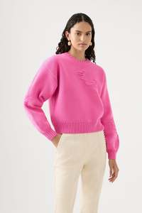 Knitwear And Jumpers: Superlative Logo Jumper