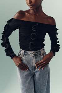 Body: Regenerate Gathered Jersey Top