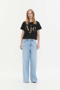 Sale Tees: Noon Embellished Logo Tee