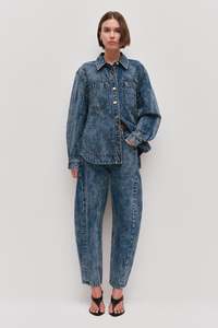 Aje Denim: Angelina Denim Shirt