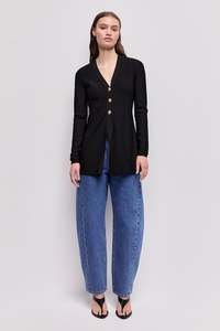 Knitwear And Jumpers: Sara Longline Cardigan