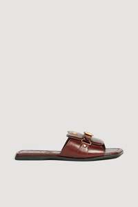 Shoes: Macy Buckle Slide