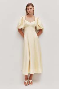 Aje Wedding Bridesmaids: Sunlee Midi Dress