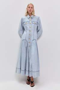 Maxi Dresses: Noa Denim Maxi Dress