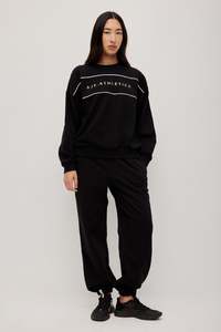 Panelled Logo Jumper