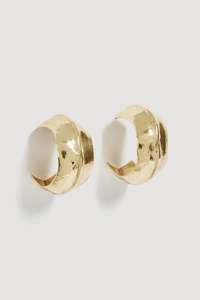 Jewellery: Serne Small Pinched Hoop