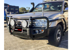 Rockarmor Premium Steel Bullbar To Suit Toyota Landcruiser Fj100 Ifs 1998-2007 (&hellip;