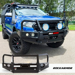 Rockarmor Elite Steel Bullbar To Suit Ford Ranger Px1-2 (Bumper Cut)