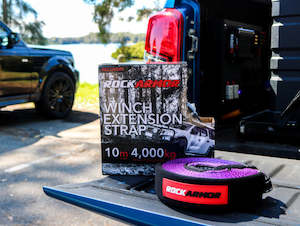 Recovery Gear: Rockarmor-Winch Extension Strap 10M 4000Kg