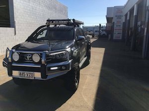 Flares: Kut Snake Flares for Toyota Hilux GUN/Revo Models