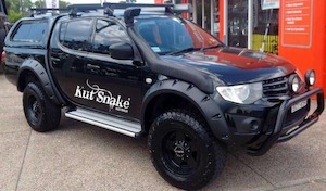 Kut Snake Flares for Mitsubishi Triton ML/MN