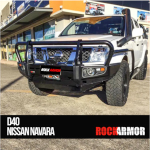 Rockarmor Premium Bullbar Frontal Combo To Suit Nissan D40 & Pathfinder R51 2005-2015