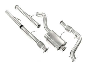 Mazda Bravo / Bounty B2500 (1996-2006) 2.5L 3" Stainless Steel Turbo Back Exhaust
