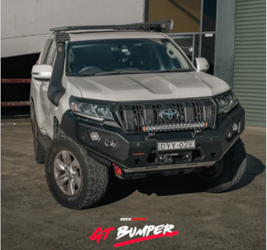 Rockarmor Gt Steel Hoopless Bullbar - Toyota Prado 150 11/2017-Current
