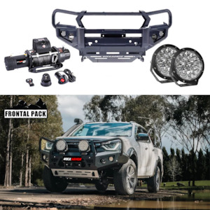 Rockarmor Gt Steel Hoop Bullbar Combo Pack - Isuzu Dmax 08/2020-2024