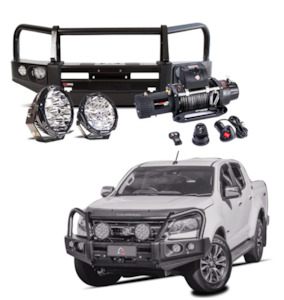 Holden Colorado: Rockarmor Elite Bullbar Frontal Combo To Suit Holden Colorado 2012-2020