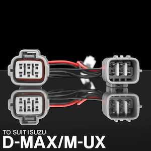 Izuzu D Max: STEDI Isuzu D-MAX/MU-X (LED models) 2007-2019 Piggy Back Adapter