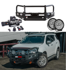 Rockarmor Elite Bullbar Frontal Combo To Suit Isuzu Mu-X 05/2012 - 07/2021