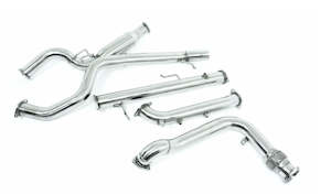Mitsubishi Pajero: Mitsubishi Pajero (2006-2021) NS NT NW NX 3.2L TD (DPF MODELS) - 3" Stainless Steel Turbo Back Exhaust
