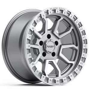 Black Rock Cobra 5S Silver Wheels