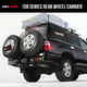 Toyota Landcruiser Fj100 1998-2007 And Lexus 470 Rockarmor Steel Dual Wheel Carrier