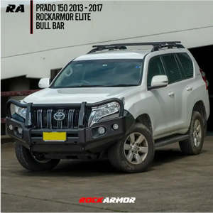 Toyota Prado Rotorua: Toyota Prado 150 Tear Drop 2013-2017 Rockarmor Elite Steel Bullbar