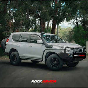 Toyota Prado Rotorua: Prado 150 2009-2024 Rockarmor  Rock Sliders / Side Steps