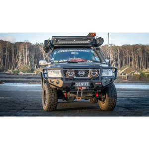 Nissan Safari Patrol Rotorua: Nissan Patrol GU4 Rockarmor GT Hoop Bullbar