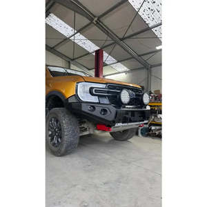 Ford Everest Rotorua: Ranger Everest Next Gen 2022+ Rockarmor Steel Gt Hoopless Bull Bar(Full Bar Replacement)