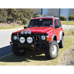 Xrox Bullbars: XROX Bull Bar to suit Nissan Patrol Y60 1987-1998