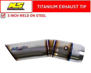 [MS] Titanium Exhaust Tip Bend
