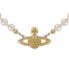 Saturn Pearl Choker- Gold