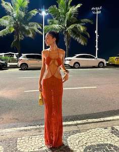 Rentals: Jaded Ldn Rumba Maxi Dress (S)