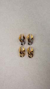 Poolside: Chain Link Earrings