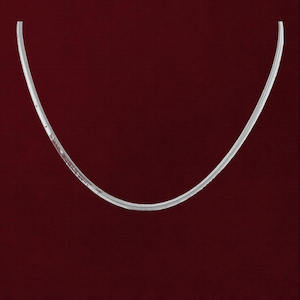 The Lover S Edit: 3mm Snake Chain- Silver