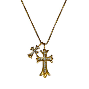 Twin Cross Pendant