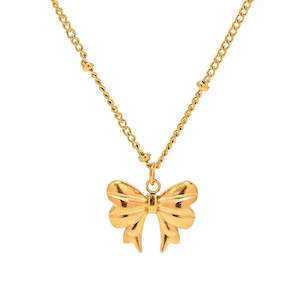 Mini Bow Necklace