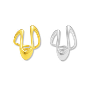 Rings: Wave Ring- Gold/Silver