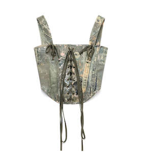 Green Tripoli Corset