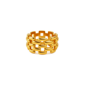 Woven Luxe Ring