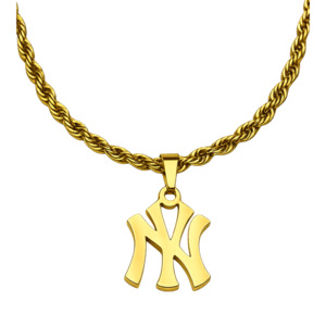 All: Yankee Power Rope Necklace- 18K Gold-Plated