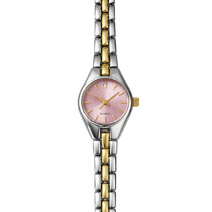 Refurbished Vintage Two Tone Quartz Cocktail Watch - Ready to Wear