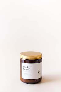Soy Candle | Freshly Baked | Gingerbread + Cinnamon & Nutmeg