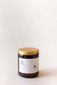 Soy Candles: Soy Candle | Self Care | Vanilla + Butterscotch