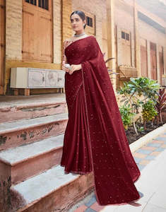 Sale Specials: Moss Chiffon Printed Saree