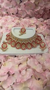 Red Necklace Set