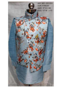 Kids: Floral Kids Boy Modi Suit